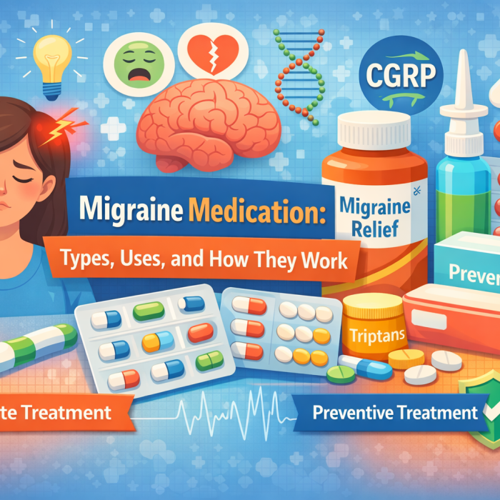Migraine Medication: Types, Uses, and How They Work